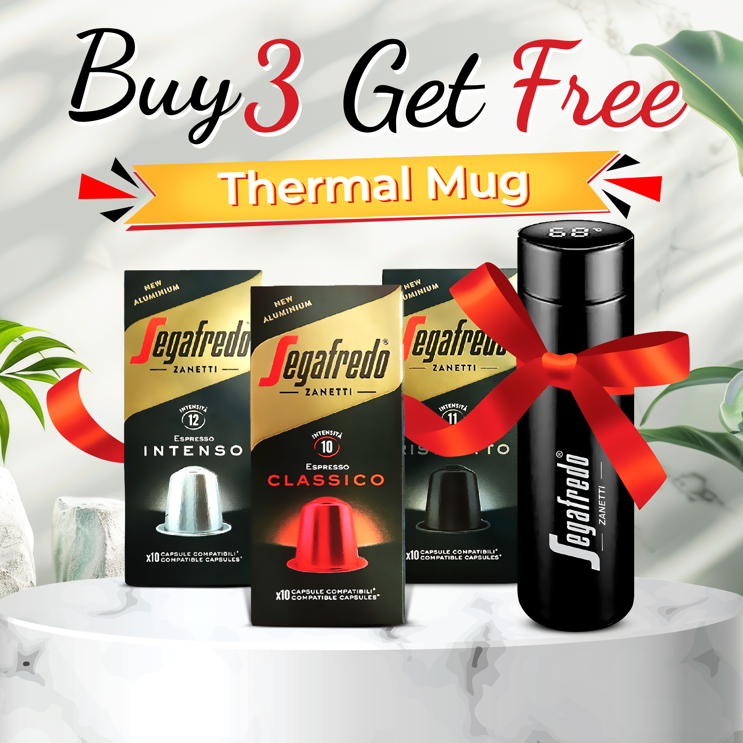 Segafredo Capsules Elite bundle - Target Shop