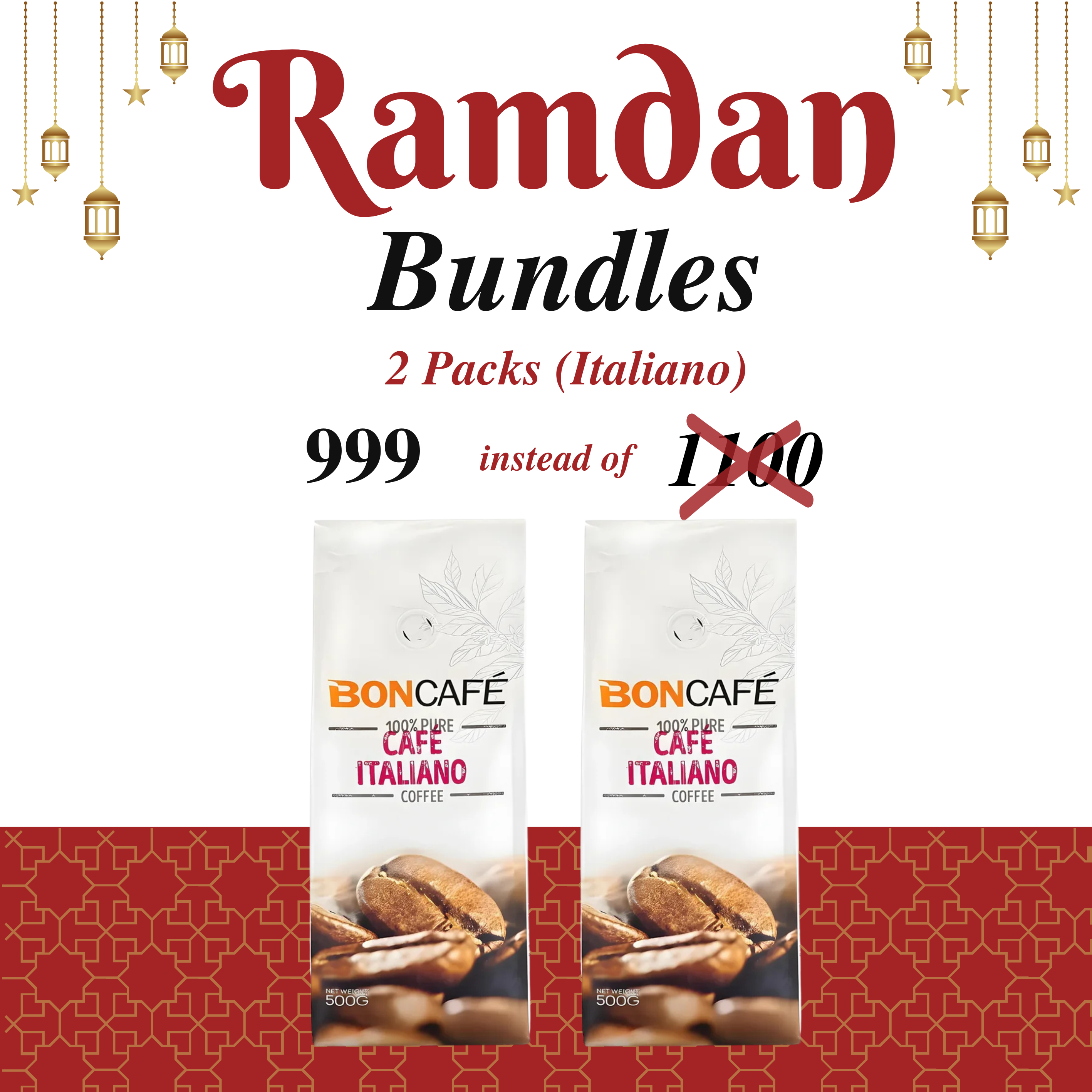 Boncafe Beans Italiano Bundle