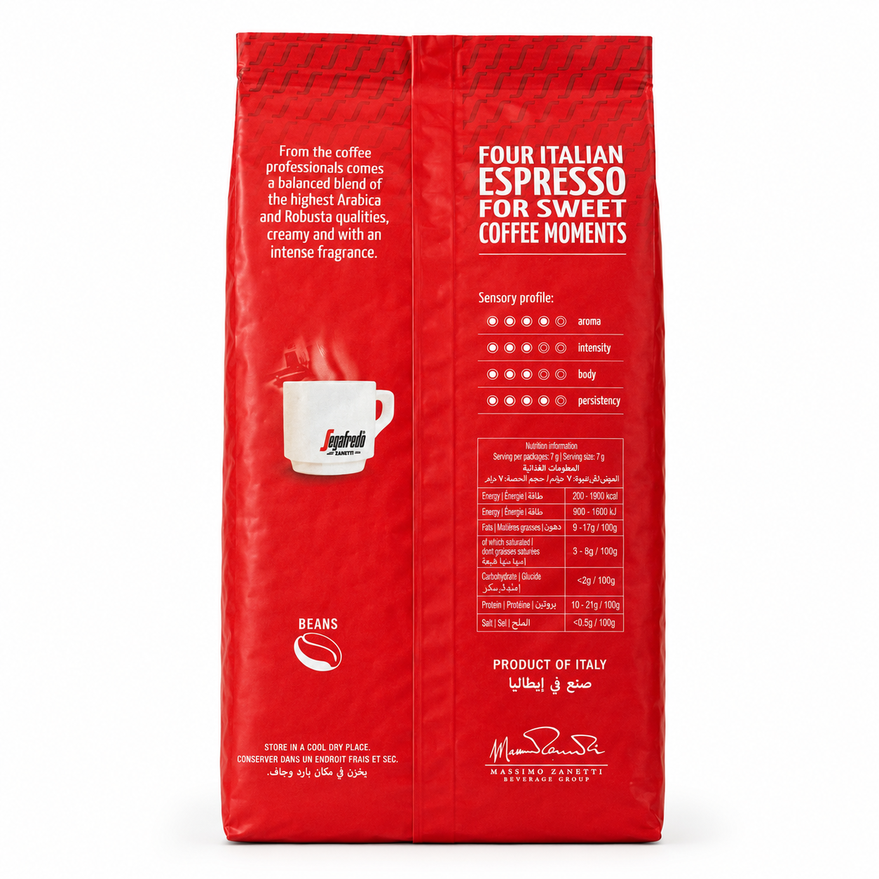 Segafredo Napoli Espresso Beans - Target Shop