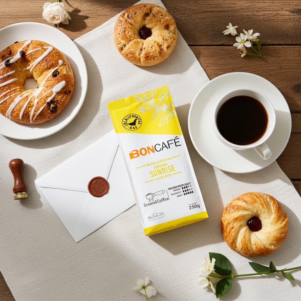 قهوة بون كافيه صن رايز المطحونة