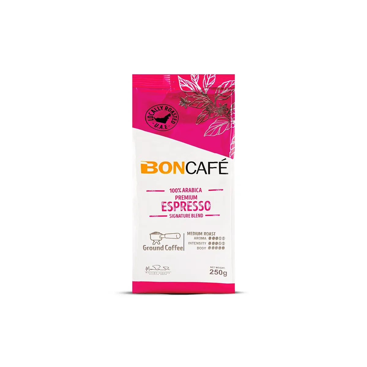 BonCafé 100% Arabica Espresso  Ground Coffee 250 GR - Target Shop