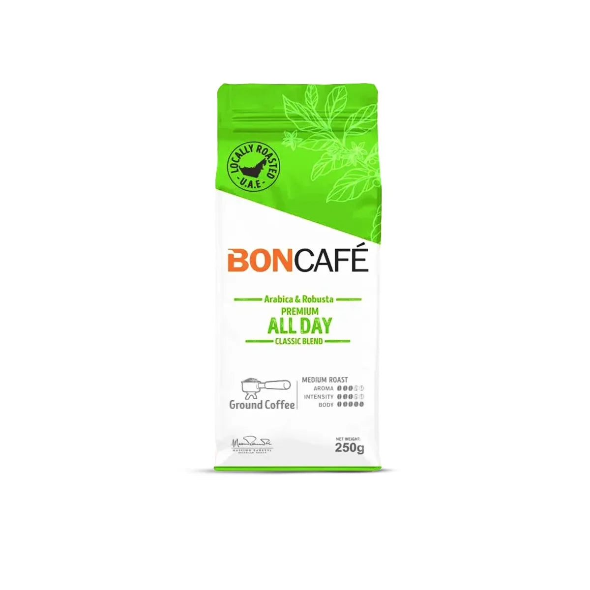 BonCafé ALL DAY  Ground Coffee 250 GR - Target Shop