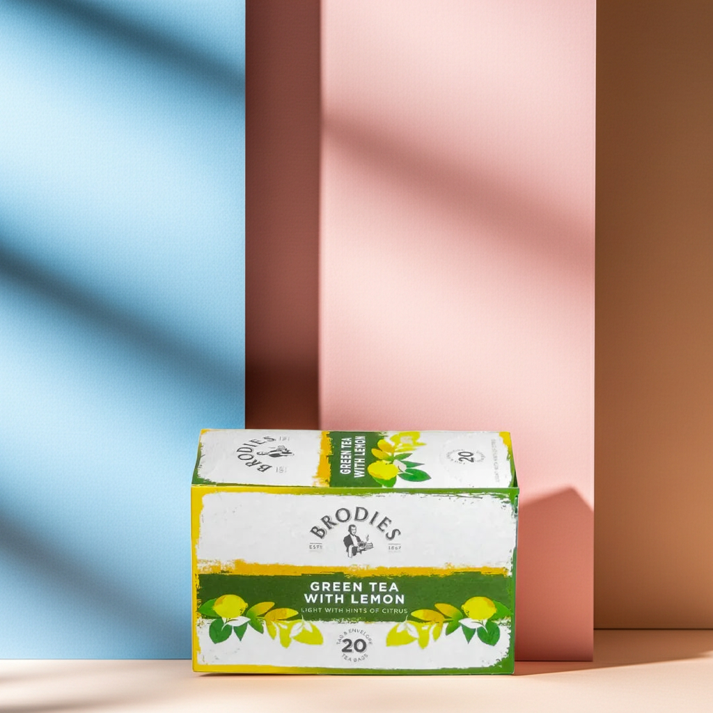 BRODIES Green Tea with Lemon